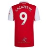 Officiële Voetbalshirt Arsenal Lacazette 9 Thuis 2022-23 - Heren